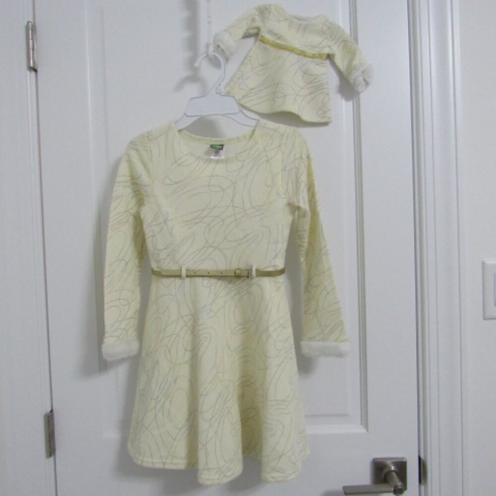 Dollie & Me Holiday Winter Dress 7 NWOT